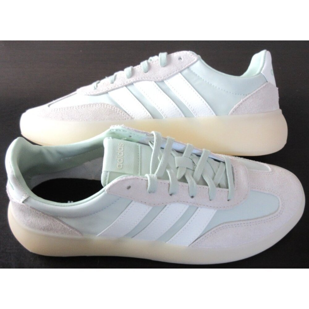 Adidas Women's Barreda Decode Shoes Off White Linen Green Sizes NIB - Picture 2 of 5
